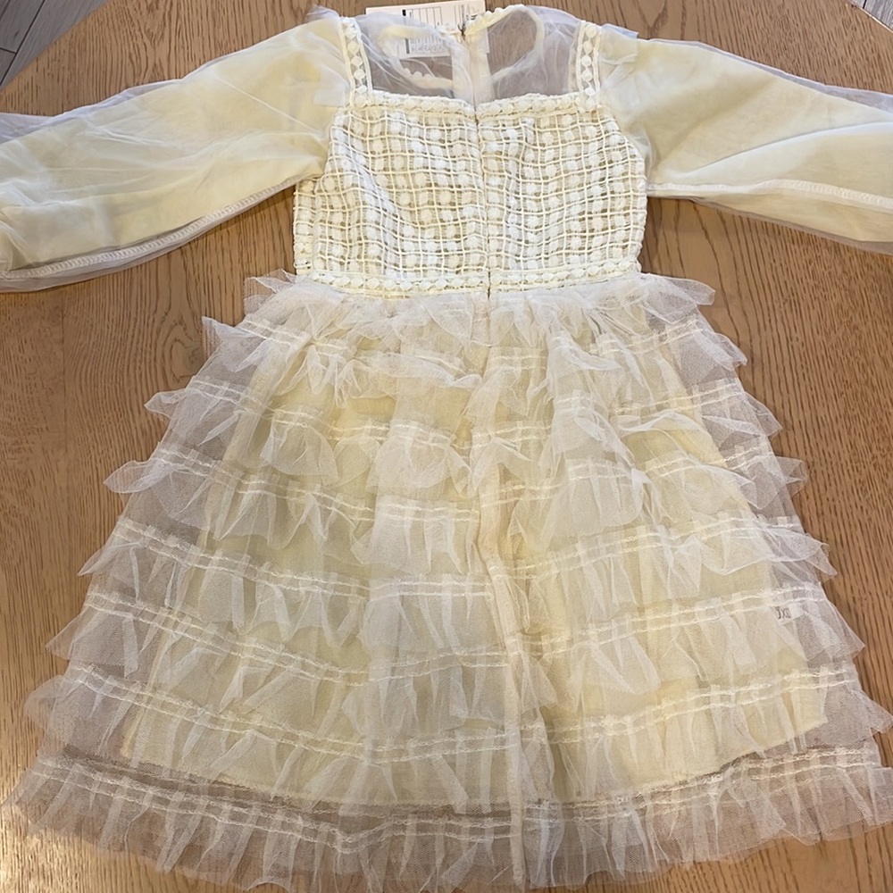 Little girls tulw dress size 110 -4-5 years NWT